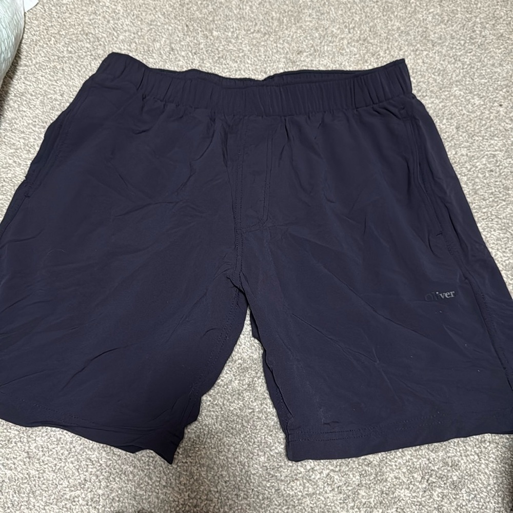 OLIVER All Over Shorts in Navy